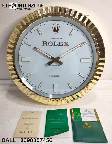 genuine rolex wall clock for sale